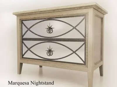 Marquesa Nightstand BERNHARDT 3D model