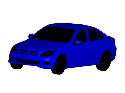 Mercedes Benz C180 3D model