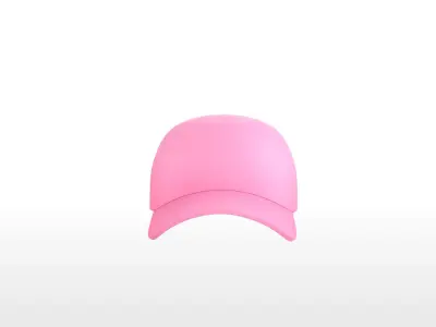 Pink Cap 3D model