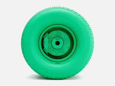 15x15 Weld Pro Star Wheel Hoosier Pro Street 33x21 Tire 3D print model