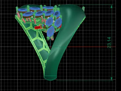 jewelry ring 242 3D print model