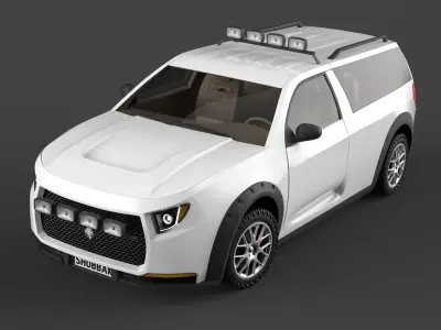 SUV Truck Concept 2020 3D model