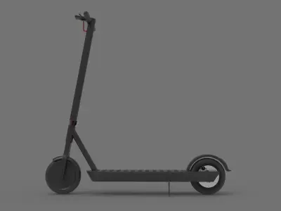 Electric Scooter 3D print model