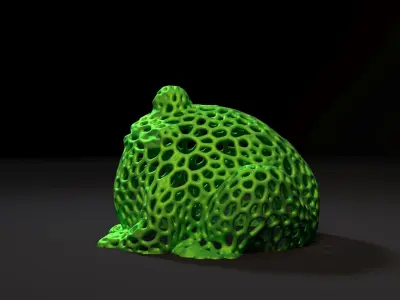 Garden Toad 3D print model