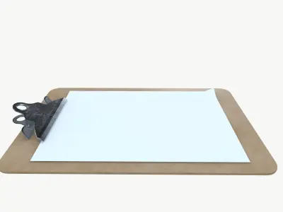 Clip Board 3D model