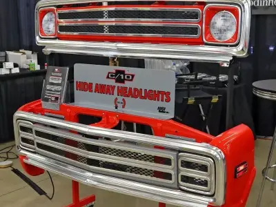 Late 60s and early 70s Chevy Truck Grills 3D print model