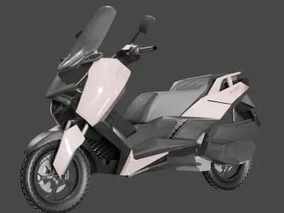 motorcycle XMAX 3D model