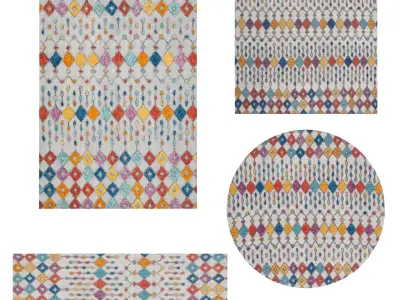 Rugs No 179 Low-poly 3D model