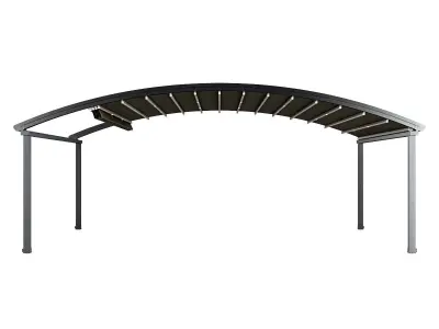 Motorized Pergola 4 vanadium 3D model