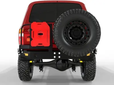 Toyota Land Cruiser Serie 80 Turbo 1999 Proline Edition 3D model