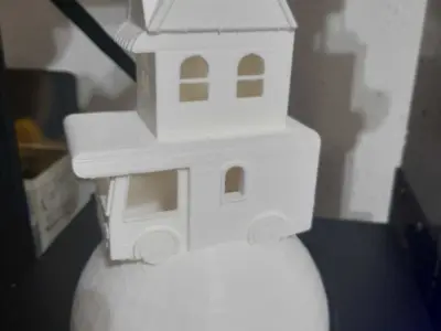 Mobile home 3D print model
