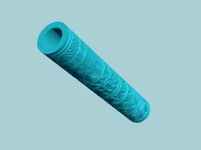 Texture Roll 31 - Mexican Positive - Fondant Decoration Maker 3D print model