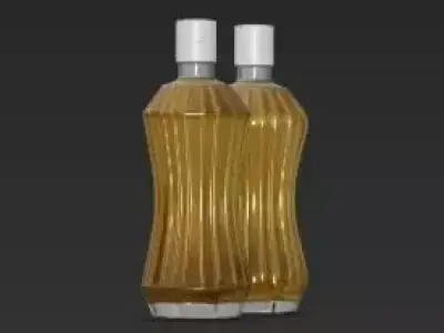 3D Wedding Drink Bottles 3D print model