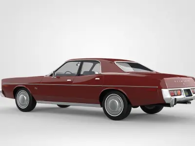 Plymouth Fury 1978 3D model