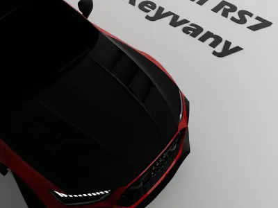 Audi RS7 Keyvani 3D model