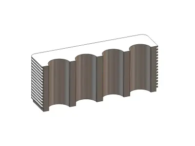 Cylinder Internal Combustion Engine Assembly - Print Ready 3D print model