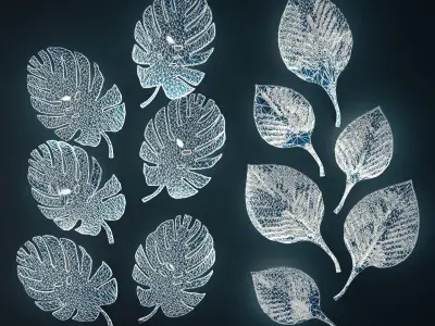 Eurolamp Art Luxury Leaves 3D model