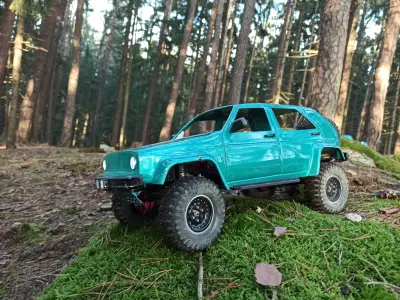 Volkswagen Golf 2 1989 3D print model