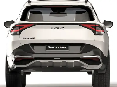 KIA Sportage 2023 3D model
