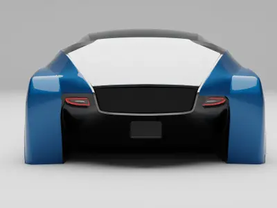 Rolls Royce Vision Next 100 3D model