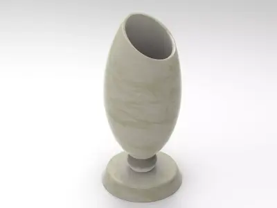 Unny Vase Low-poly 3D model