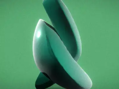 Abstract jewelry Free 3D model