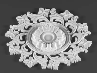 6  ornamental classic decoration 3d model kitbash vol 34 3D model