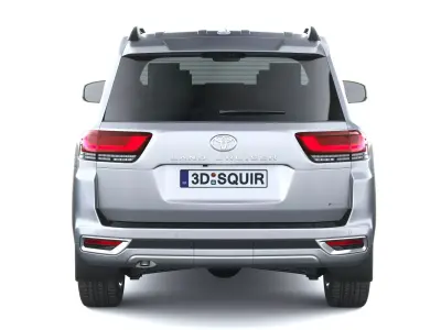 Toyota Land Cruiser 300 Hybrid 2026 3D model