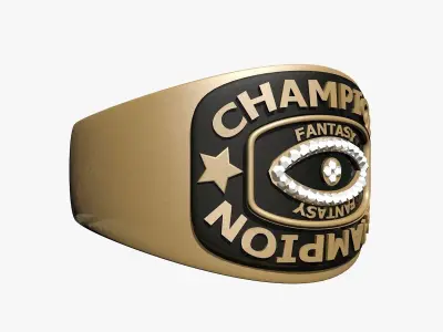 Champion Ring  3D model