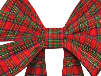 Christmas Bow Ribbon 61 Low-poly 3D model