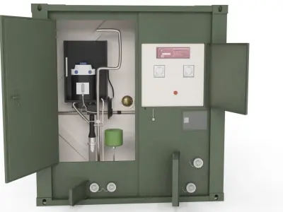 Tank Container 02 3D model