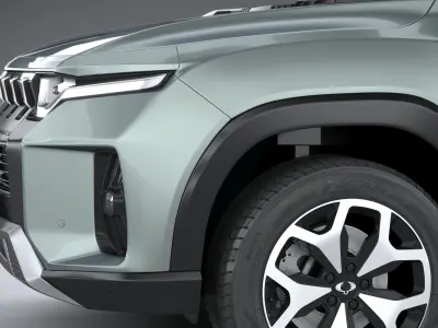 SsangYong Torres 2024 3D model