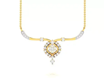 Women Necklace 3dm STL FBX OBJ Render Details 3D print model purchase