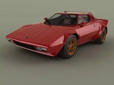 Lancia Stratos HF Stradale 3D model