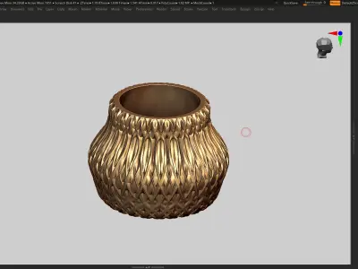 vase 3d print 326 3D print model