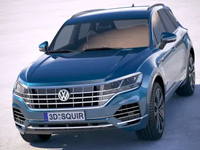 Volkswagen Touareg 2019 3D model