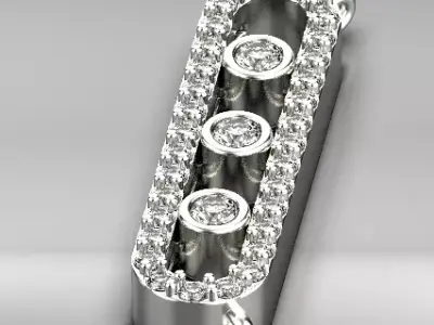 messika  Necklace 3D print model