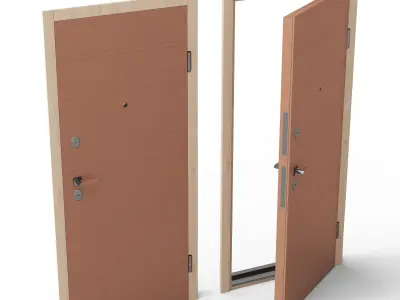 Velnan Door 3D model