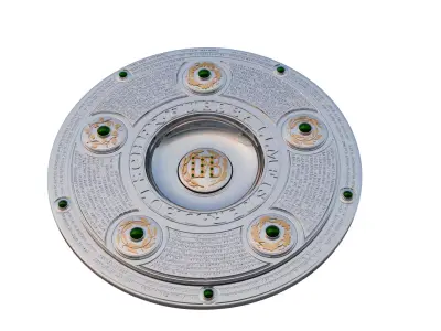 Meisterschale Bundesliga Trophy - German league Trophy  3D model