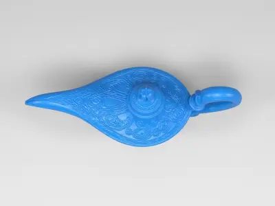 Genie Lamp 3D print model