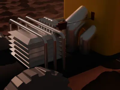 Robo-Tractor 3D model