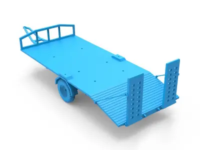 Trailer toy 3D print model