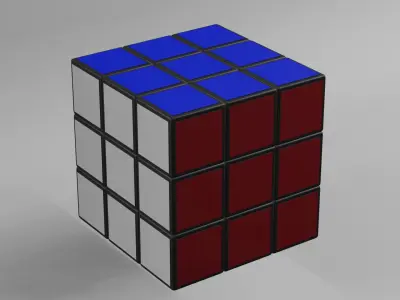 Rubiks Cube 3D model