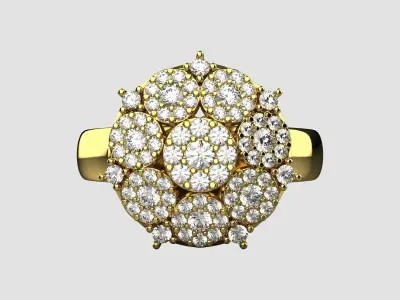 Wedding ring 3D print model