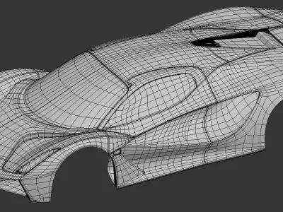 Lotus Evija 3D Print Model 3D print model