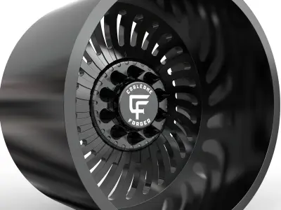 corleone Rear SICILIA DF dually wheel  3D print model