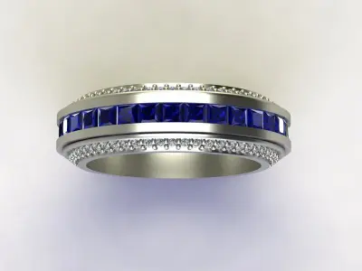 princess ring 3D print model