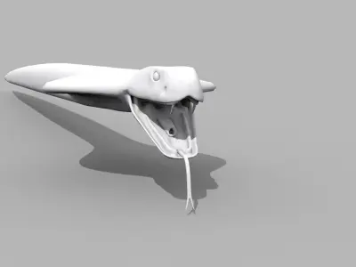 king Cobra Shape 3D model