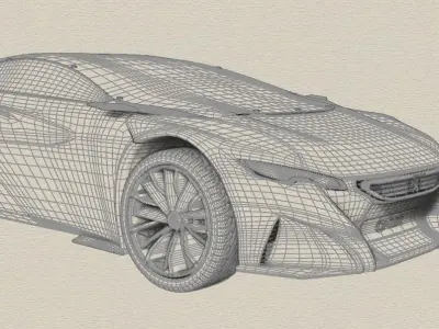 Peugeot Onyx Concept - IGES model 3D model