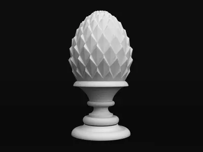 Pinecone Corbel  3D model